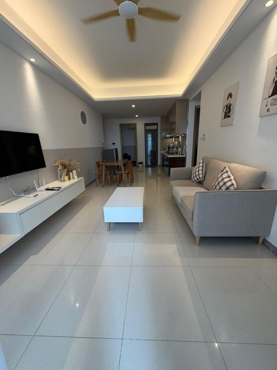 Interior of the three-bedroom apartment at R&F Princess Cove